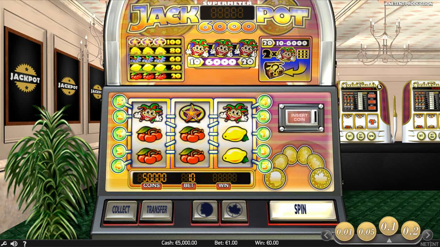 Jackpot 6000 gokkast