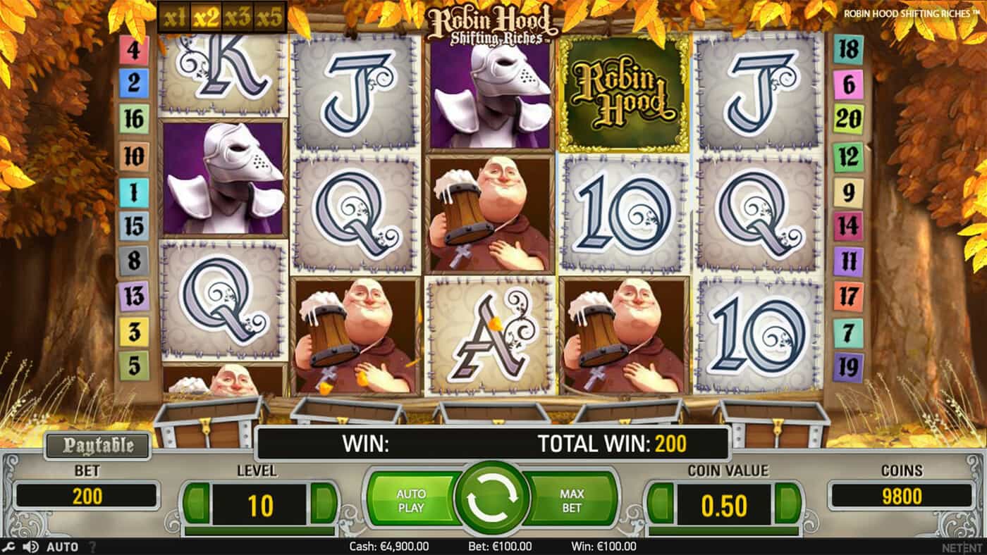 Robin Hood Videoslot